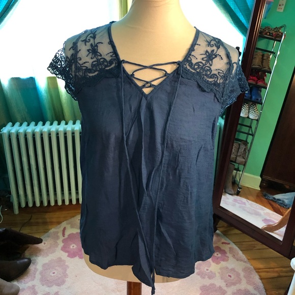 mine Tops - Blue blouse